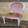 CHAISE MEDAILLON PATINEE
